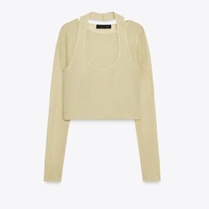 NWT Zara Layered top
